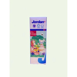 Kem đánh răng Jordan cho bé 75g (0-5 tuổi, 6-12 tuổi).