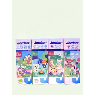 Kem đánh răng Jordan cho bé 75g .