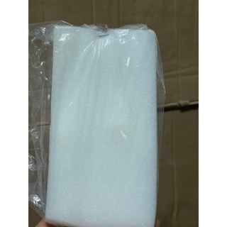 Mút lau bảng trắng lớn 10x18x5 cm, mút xốp lau bảng, bông lau bảng