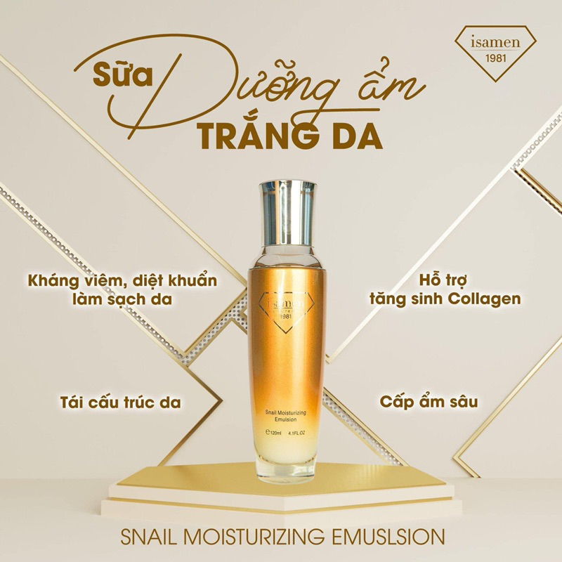 Sữa Dưỡng ẩm Isamen 100ml