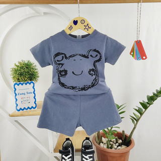 S010 - (10-21kg) Bộ cộc tay cho bé trai bé gái hình đáng yêu vải cotton mềm mịn