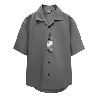 ÁO SƠ MI nam cổ vest tay ngắn CHUOT TRANG KKL