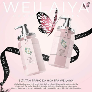 Sữa tắm Weilaiya hoa trà 450ml