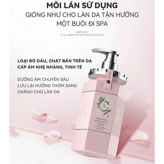 Sữa tắm Weilaiya hoa trà 450ml