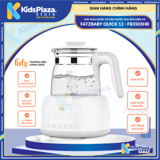 Máy đun nước và hâm nước pha sữa điện tử fatzbaby quick 12 / quick 12plus - chính hãng
