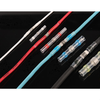   HỘP 50 - 100 CÁI  Cút nối dây điện tự hàn gen co nhiệt cho dây điện các cỡ SST. 