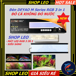 Đèn DEYAO M Series RGB 3 in 1 đỏ cá không đỏ nước (bể 80-110cm)- Đèn thủy sinh RGB 3 in 1 -shopleo