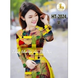 Áo dài thiết kế, kèm quần