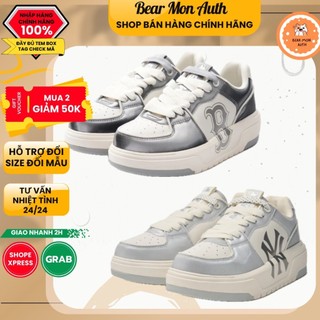 Giày Thế Thao MLB Chunky Liner Hologram Boston Red Sox New York Yankees 3Asxclh3N Màu Trắng Bạc