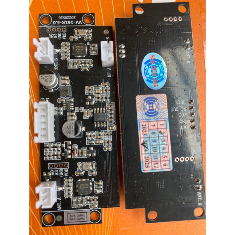 MẠCH THU MICRO LOA KÉO KHÔNG DÂY UHF