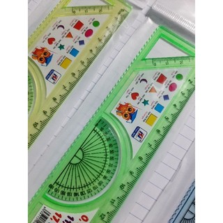 🌈📐📏THƯỚC KẺ 3️⃣ TRONG 1️⃣ HÀNG ĐẸP💒