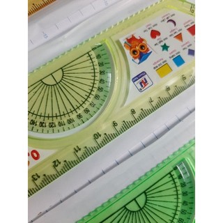 🌈📐📏THƯỚC KẺ 3️⃣ TRONG 1️⃣ HÀNG ĐẸP💒