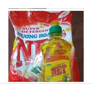 Bột giặt Net Hương Hoa ngọc lan gói 2.4kg
