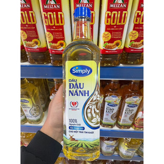 Dầu đậu nành simply 1L