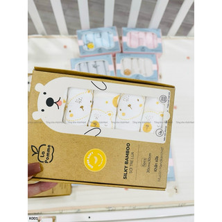 khăn sữa sợi tre lụa La pomme cao cấp K001