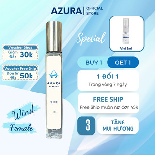 Nước Hoa Nữ Azura Wind Ngọt Ngào Thơ Ngây Dạng Chai Xịt 12Ml