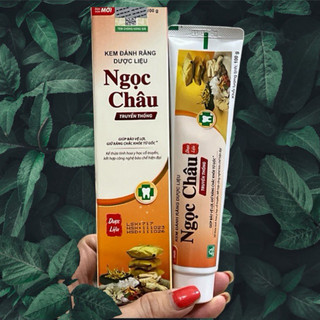 Combo 2 kem đánh trắng răng thảo dược ngọc châu 100g, không hôi miệng răng trắng nướu khoẻ