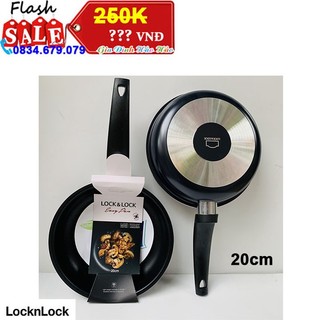 Chảo chống dính lock&lock easy pan ley1203 - 20cm