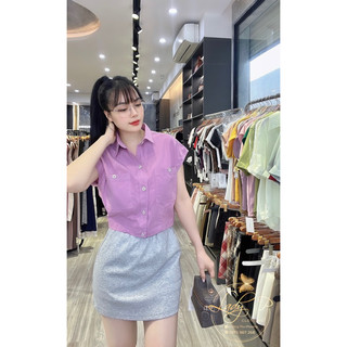 Áo sơ mi tay hến basic -LADY.Clothing