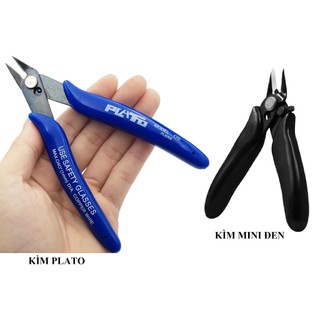 Kìm cắt chân linh kiện plato, 170 đen, mini đen, kìm cắt chân linh kiện