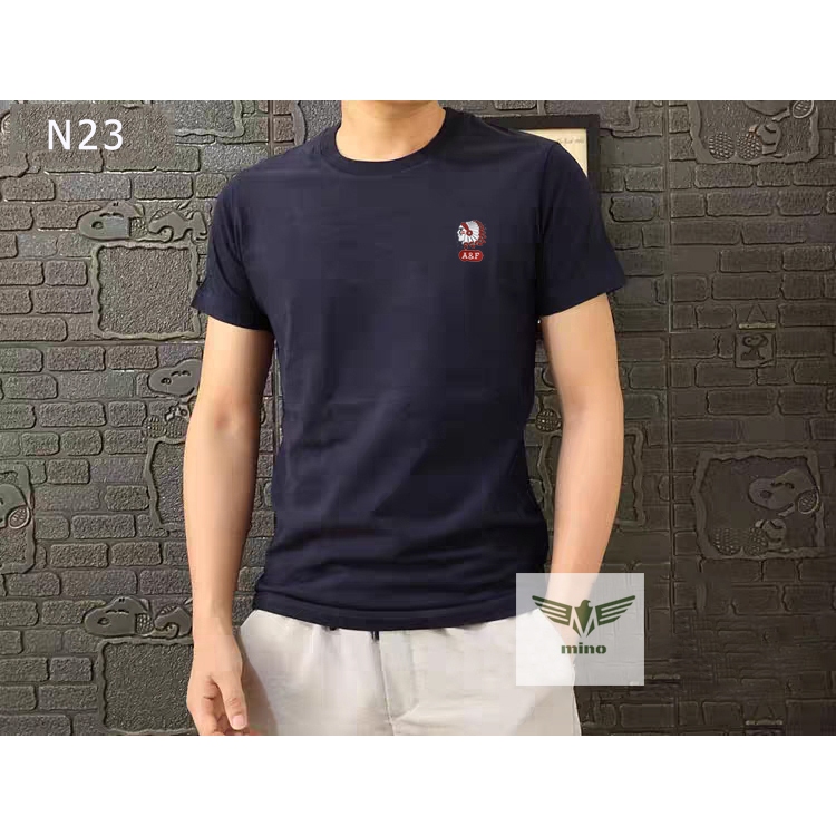 Áo phông nam ngắn tay cotton mềm mịn abercrombie N23
