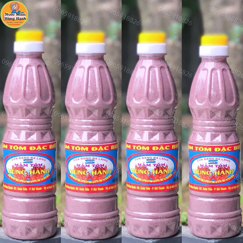 Mắm Tôm Hùng Hạnh . Ba Làng Thanh Hoá 400gr