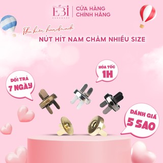 Nút hít nam châm ebi handmade 14mm và 18mm dùng để gắn gài túi ví/balo - es84