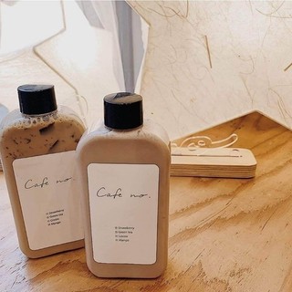  Combo 100l chai  Dep Vai Ngang 330ml  đựng trà sữa miệng Rộng fi 30 Chai kèm nắp 
