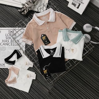 Áo Polo Yody cổ V siêu đẹp cho bé chất vải Poly Cotton co giãn 4 chiều thoáng mát - Size từ 10-35kg