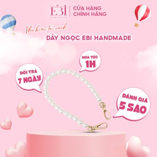 Dây quai ngọc EBI HANDMADE chuỗi 26 viên làm trang trí túi xách/túi handmade lịch sự, trang trọng - ES116