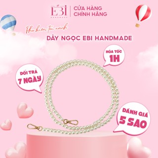 Dây ngọc EBI HANDMADE chuỗi hạt cườm dài 1.2m dùng để làm dây đeo túi xách/túi handmade sang trọng, lịch sự - ES117