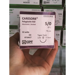 Chỉ phẫu thuật tự tiêu caresorb - cpt số 5/0