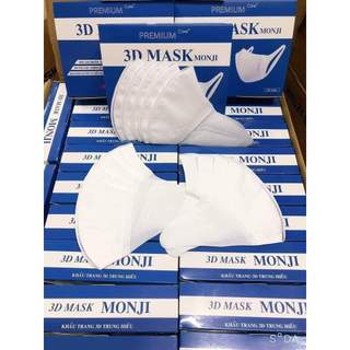  khẩu trang 3D Hải An Mask có kháng khuẩn, mềm mịn, thông thoáng, ôm mặt nhỏ và vừa.
