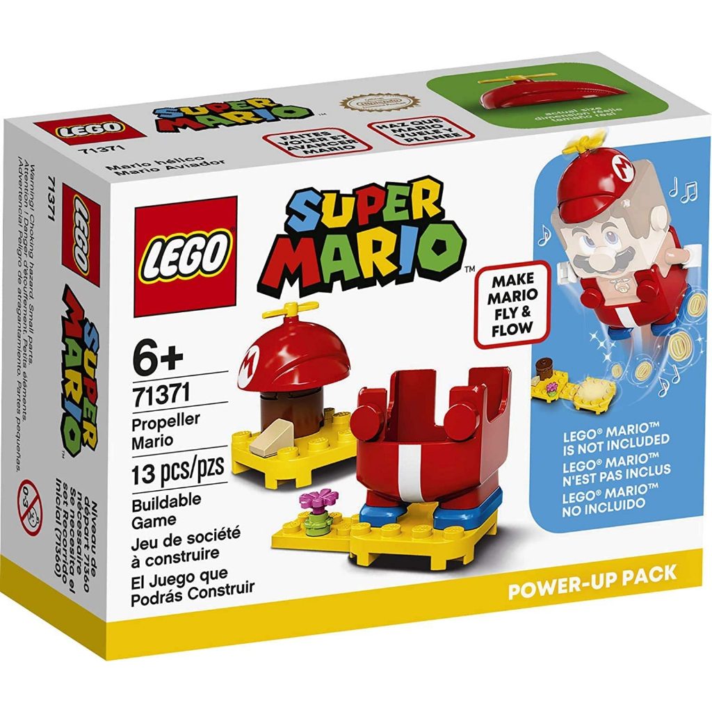 [HAPPY.BRICKS] LEGO SUPER MARIO - 71371 - BỘ NÂNG CẤP CÁNH QUẠT - PROPELLER MARIO