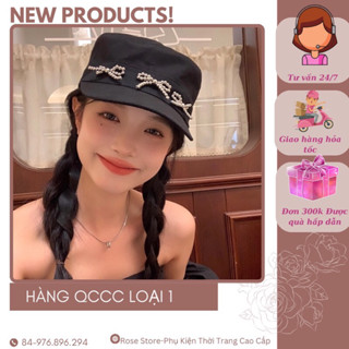 Mũ beret lưỡi trai Mũ nồi nữ thời trang Hàn Quốc -nón beret có nơ Hàn Quốc