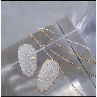 Dây bi nail tròn đính móng cao cấp