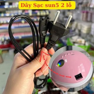 Dây sạc máy hơ sun 5 sạc chân 2 lỗ
