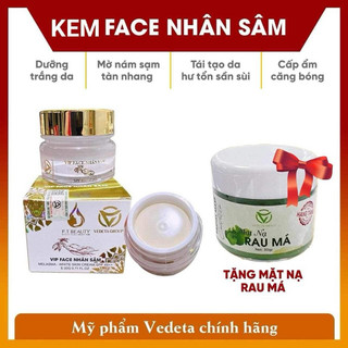 Kem Vip Face Nhân Sâm Chính Hãng Giúp Giảm Nám Tàn Nhang,Dưỡng Trắng