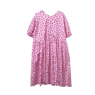 váy hồng babydol