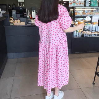 váy hồng babydol