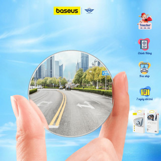 Bộ 2 gương cầu lồi ô tô baseus chiếu hậu chống điểm mù cho xe