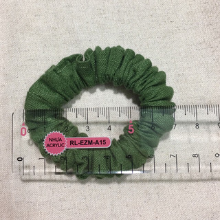 Dây Cột Tóc Vải Scrunchies Handmade Size Mini.