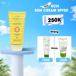 Kem chống nắng riori spf 50 - sun cream 50g