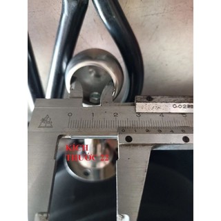 Bát cốc bắt tường treo rèm cửa phi 22 - phi 25