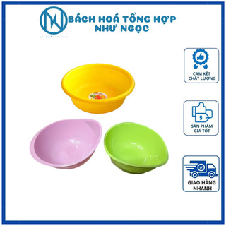 Thau nhựa nhỏ tiện lợi - giao màu ngẫu nhiên