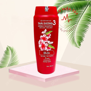 SAO THÁI DƯƠNG - (HƯƠNG ĐÀO) DẦU GỘI DƯỢC LIỆU THÁI DƯƠNG 3