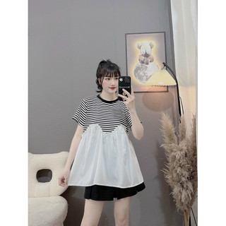 Áo bầu Công sở Chất Thô