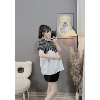 Áo bầu Công sở Chất Thô