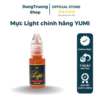 Mực Light Yumi 10ml chuyên phun mày môi mí, mực Yumi phun xăm hữu cơ bám màu nhanh bong đậm