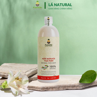  Nước ngâm rửa thực phẩm Fuwa3e làm sạch thực phẩm khử mùi thuốc sâu chất bẩn 1L - Lá Natural Store 
